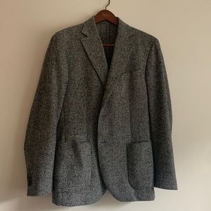 Luigi bianchi mantova sports coat- size 52/42 wool flannel